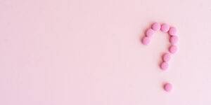 Pink question mark - The difference between counselling and psychotherapy.